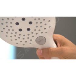 Hansgrohe Raindance Select S - Douchette 150, 3 jets, EcoSmart 9 l/min, blanc/chrome 28588400
