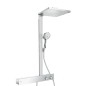 Hansgrohe Raindance E - Set de douche Showerpipe 300 avec thermostat 600, chrome 27363000