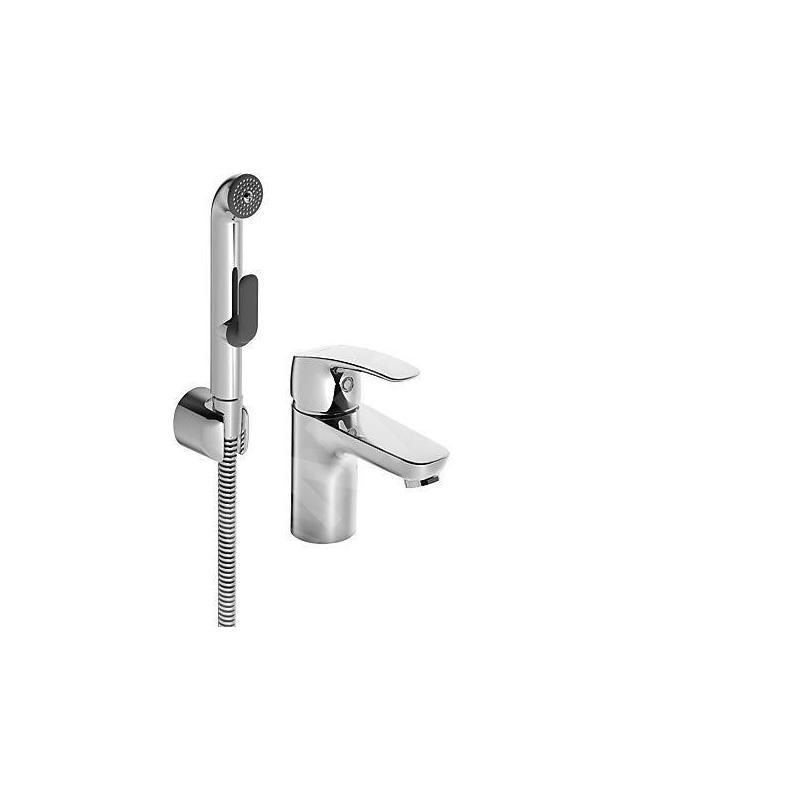 Hansa Pinto - Mitigeur de lavabo avec fonction douche, chrome 45052283 Hansa Pinto - Mitigeur de lavabo avec fonction douche, chrome 45052283