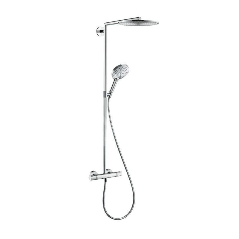 Hansgrohe Raindance S - Set de douche avec thermostat, 300 mm, chrome 27114000