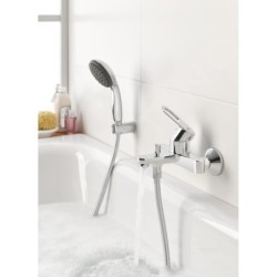 Grohe Vitalio Start - Pommeau de douche 100, 2 jets, 5,7 l/min, chrome 27946000