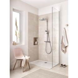 Grohe Vitalio Start - Pommeau de douche 100, 2 jets, 5,7 l/min, chrome 27946000