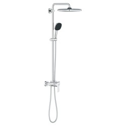 Grohe Vitalio Comfort - Set de douche avec mitigeur, 25x25 cm, 2 jets, chrome 26985001