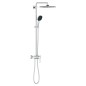 Grohe Vitalio Comfort - Set de douche avec mitigeur, 25x25 cm, 2 jets, chrome 26985001 Grohe Vitalio Comfort - Set de douche avec mitigeur, 25x25 cm, 2 jets, chrome 26985001