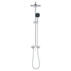 Grohe Vitalio Comfort - Set de douche avec mitigeur, 25x25 cm, 2 jets, chrome 26985001