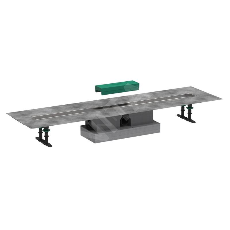 Hansgrohe uBox universal - Ensemble complet pour caniveaux de douche linéaires 1000, pour installation standard, inox 56026180 Hansgrohe uBox universal - Ensemble complet pour caniveaux de douche linéaires 1000, pour installation standard, inox 56026180