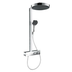 Hansgrohe Rainfinity - Set de douche avec thermostat, diamètre 36 cm, 3 jet, chrome 26853000
