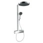 Hansgrohe Rainfinity - Set de douche avec thermostat, diamètre 36 cm, 3 jet, chrome 26853000 Hansgrohe Rainfinity - Set de douche avec thermostat, diamètre 36 cm, 3 jet, chrome 26853000