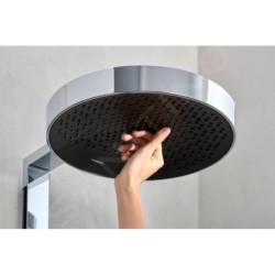 Hansgrohe Rainfinity - Set de douche avec thermostat, diamètre 36 cm, 3 jet, chrome 26853000