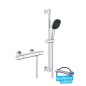 Grohe Precision Trend - Set de douche avec thermostat, 3 jets, chrome 34237003 Grohe Precision Trend - Set de douche avec thermostat, 3 jets, chrome 34237003