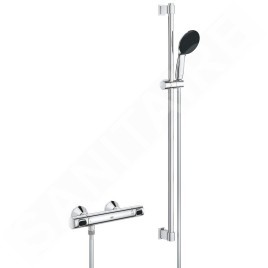 Grohe Precision Flow - Set de douche avec mitigeur thermostatique, chrome 34805001