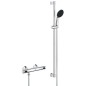 Grohe Precision Flow - Set de douche avec mitigeur thermostatique, chrome 34805001 Grohe Precision Flow - Set de douche avec mitigeur thermostatique, chrome 34805001