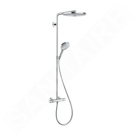 Hansgrohe Raindance Select S - Set de douche avec thermostat, 300 mm, 2 jets, chrome 27133000