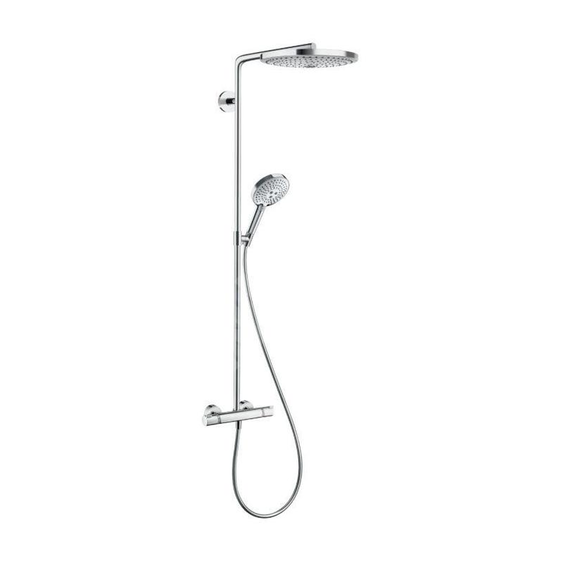 Hansgrohe Raindance Select S - Set de douche avec thermostat, 300 mm, 2 jets, chrome 27133000 Hansgrohe Raindance Select S - Set de douche avec thermostat, 300 mm, 2 jets, chrome 27133000