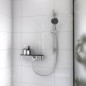 Hansgrohe Pulsify Select - Set de douche Relaxation avec thermostat, 3 jets, avec barre 650 mm, chrome 24260000 Hansgrohe Pulsify Select - Set de douche Relaxation avec thermostat, 3 jets, avec barre 650 mm, chrome 24260000