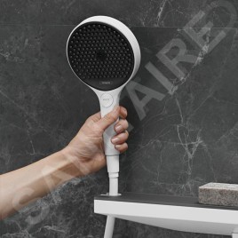 Hansgrohe Rainfinity - Pommeau de douche 130, blanc mat 26865700