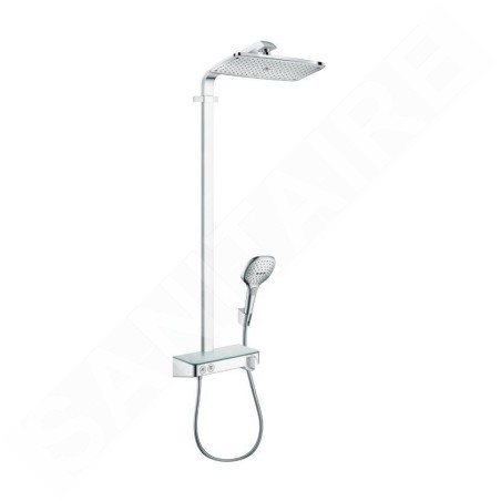 Hansgrohe Raindance Select E - Set de douche Showerpipe 360 avec thermostat ShowerTablet Select, chrome 27288000