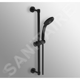 Ideal Standard Idealrain - Ensemble de douchette à main, barre et flexible, noir BD142XG