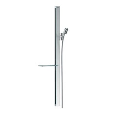 Hansgrohe Unica'E - Barre de douche 900 mm avec flexible de douche, chrome 27640000
