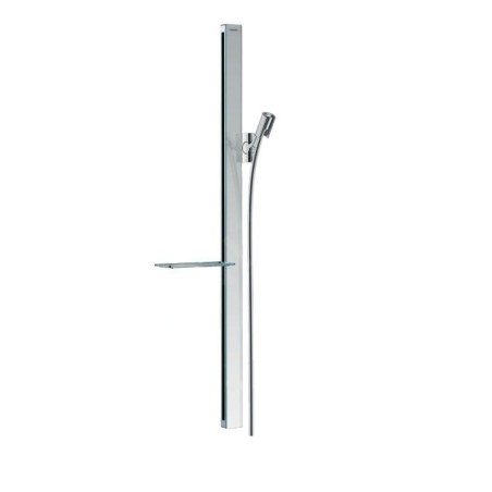 Hansgrohe Unica'E - Barre de douche 900 mm avec flexible de douche, chrome 27640000
