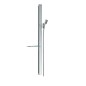 Hansgrohe Unica'E - Barre de douche 900 mm avec flexible de douche, chrome 27640000