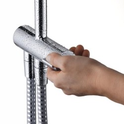 Hansgrohe Vernis Shape - Set de douche Showerpipe 230 Reno, chrome 26282000