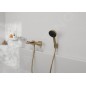 Hansgrohe Pulsify Select - Pommeau de douche Relaxation 105, 3 jets, EcoSmart, bronze brossé 24111140