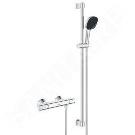 Grohe Precision Trend - Set de douche avec thermostat, 3 jets, chrome 34855003