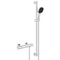Grohe Precision Trend - Set de douche avec thermostat, 3 jets, chrome 34855003 Grohe Precision Trend - Set de douche avec thermostat, 3 jets, chrome 34855003