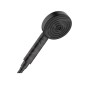 Hansgrohe Pulsify Select - Pommeau de douche Activation 105, 3 jets, noir mat 24100670