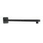 SANITINO - Set de douche avec mitigeur et corps encastré hansgrohe, accessoires kielle, noir mat SANI21HKK401