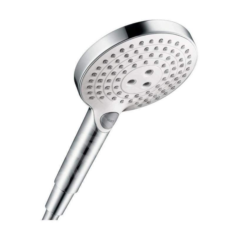 Hansgrohe Raindance Select S - Douchette 120, 3 jets, blanc/ chrome 26530400 Hansgrohe Raindance Select S - Douchette 120, 3 jets, blanc/ chrome 26530400
