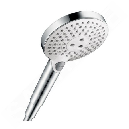 Hansgrohe Raindance Select S - Douchette 120, 3 jets, blanc/ chrome 26530400