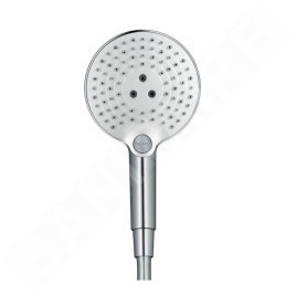 Hansgrohe Raindance Select S - Douchette 120, 3 jets, blanc/ chrome 26530400