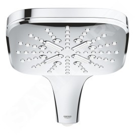 Grohe Rainshower SmartActive Cube - Set de douche de tête 130, 3 jets, barre 600 mm et flexible, chrome 26583000