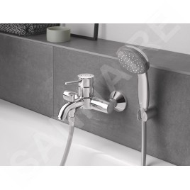 Grohe Vitalio Start - Set de pommeau de douche, 2 jets, support et flexible, chrome 27950000