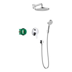 Hansgrohe Crometta - Set de douche S 240, avec mitigeur Logis encastré, chrome 27958000