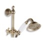 Novaservis Sets de douche - Colonne de douche Retro avec tube, douche à main, flexible et support, bronze KITRETRO,46