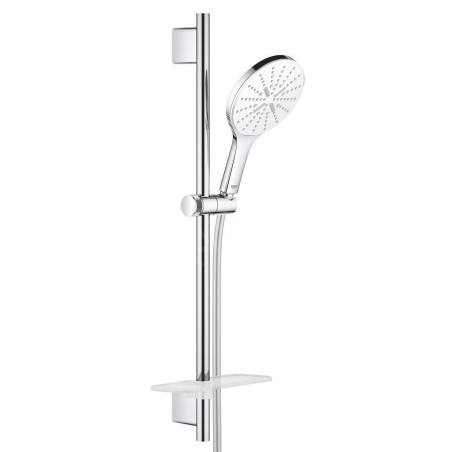 Grohe Vitalio SmartActive - Set de pommeau de douche 3 jets, barre et flexible, chrome 26598000