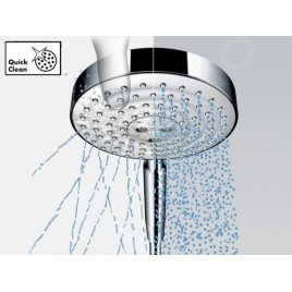 Hansgrohe Croma Select E - Set de douche Vario EcoSmart 9l/min 0,90m, blanc/chrome 26593400