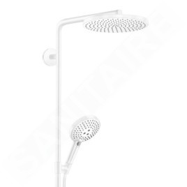 Hansgrohe Raindance Select S - Colonne de douche thermostatique Showerpipe, 1jet, blanc mat 27633700