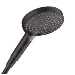 Hansgrohe Raindance Select S - Pommeau de douche 120, 3 jets, EcoSmart, noir mat 26531670