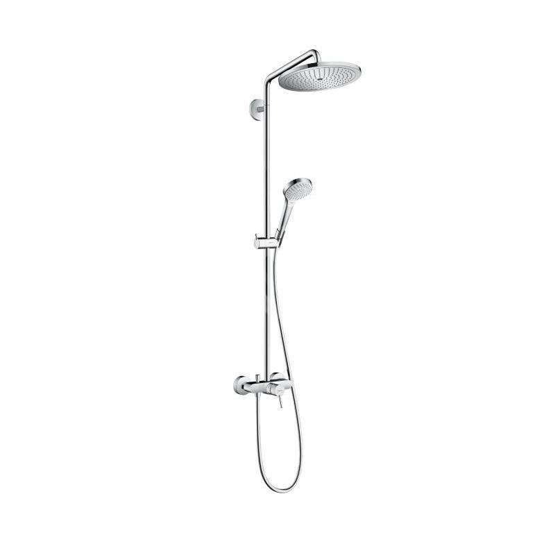 Hansgrohe Croma Select S - Set de douche Showerpipe 280 avec mitigeur, chrome 26791000