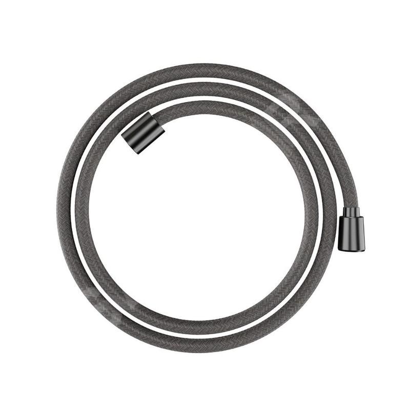 Hansgrohe Flexibles - Flexible de douche, 160 cm, chrome noir brossé 28260340
