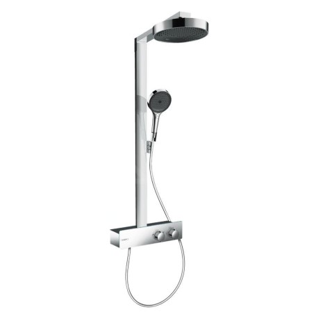 Hansgrohe Rainfinity - Set de douche avec thermostat, diamètre 25 cm, 3 jet, chrome 28742000