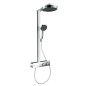 Hansgrohe Rainfinity - Set de douche avec thermostat, diamètre 25 cm, 3 jet, chrome 28742000 Hansgrohe Rainfinity - Set de douche avec thermostat, diamètre 25 cm, 3 jet, chrome 28742000
