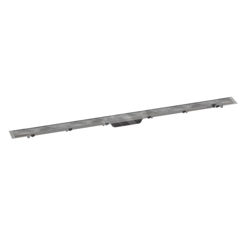 Hansgrohe RainDrain Rock - Caniveau de douche linéaire 1200, inox 56034000 Hansgrohe RainDrain Rock - Caniveau de douche linéaire 1200, inox 56034000