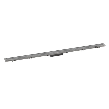Hansgrohe RainDrain Rock - Caniveau de douche linéaire 1200, inox 56034000
