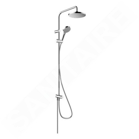 Hansgrohe Vernis Blend - Set de douche Showerpipe 200 Reno, EcoSmart, chrome 26099000