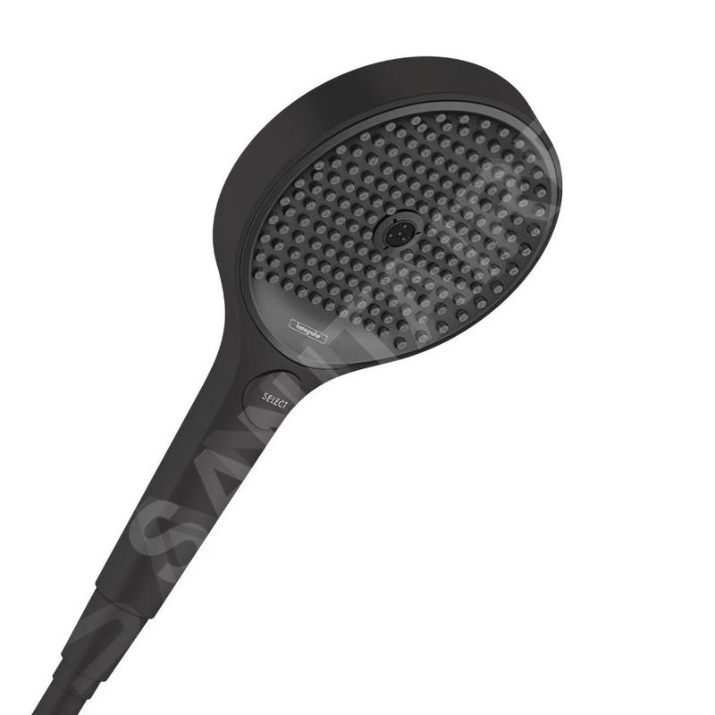 Hansgrohe Rainfinity - Pommeau de douche 130, 3 jets, EcoSmart, noir mat 26865670